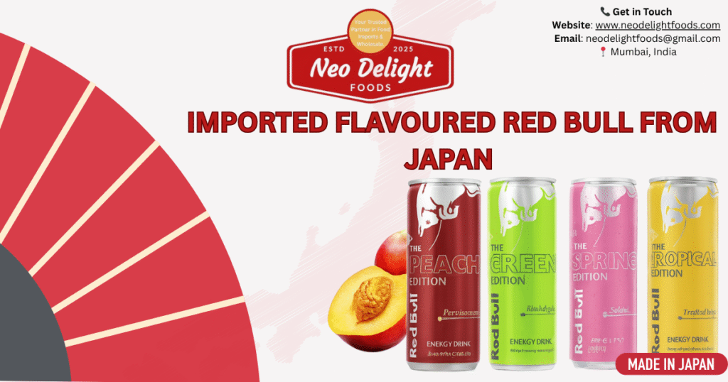 Imported Flavoured Redbull from Japan
