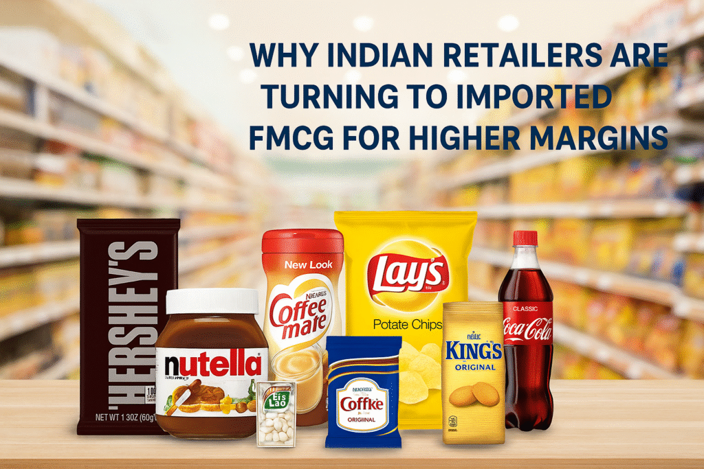 Top FMCG products imported to India 