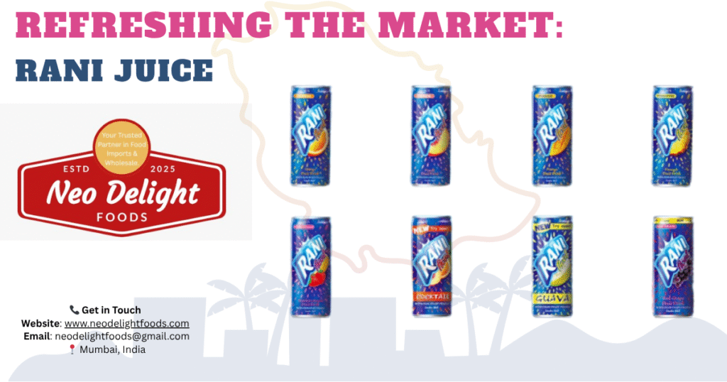 rani juice imported to india